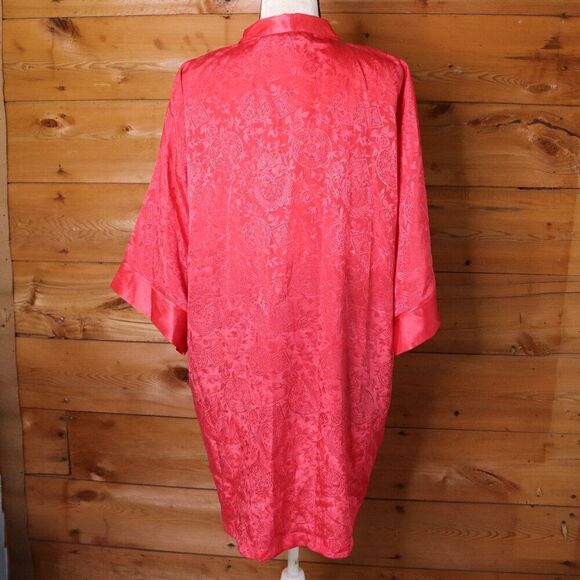 Victoria's Secret | Vintage Embossed Satin Robe One Size - Picture 5 of 7